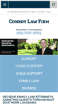 Mobile Screenshot of conroyfamilylaw.com